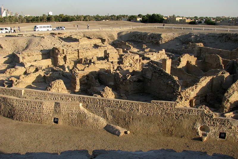 Excavation at Qal'at al-Bahrain