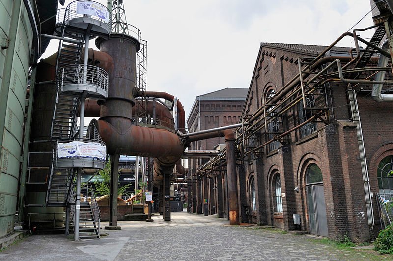Factories in the Duisburg Industrial Landscape Park, Duisburg