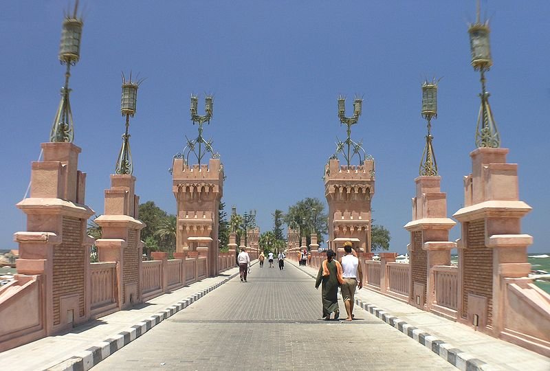 Farouk Bridge at Montaza Palace, Alexandria