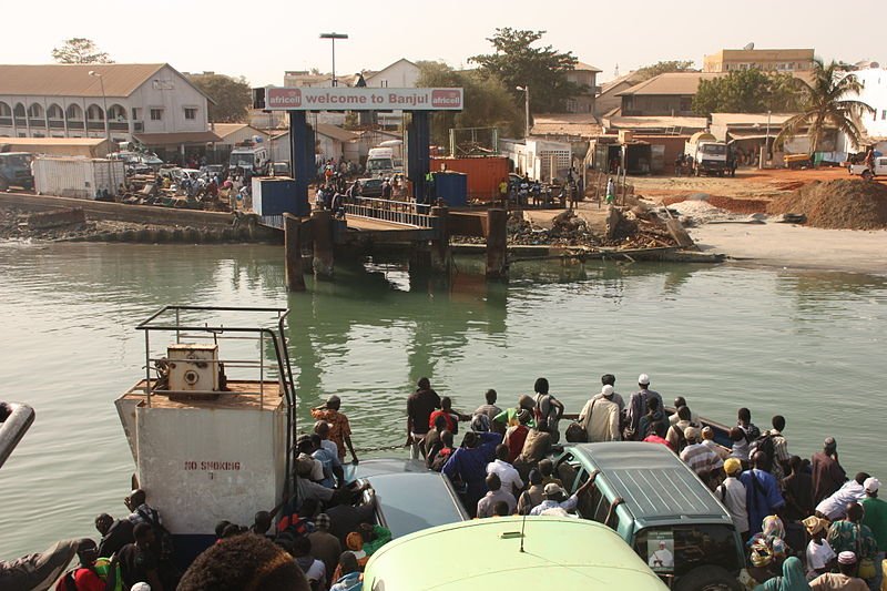 Ferry at Banjul, Gambia