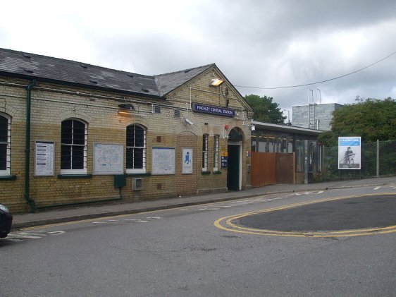 Finchley Central Tube Station