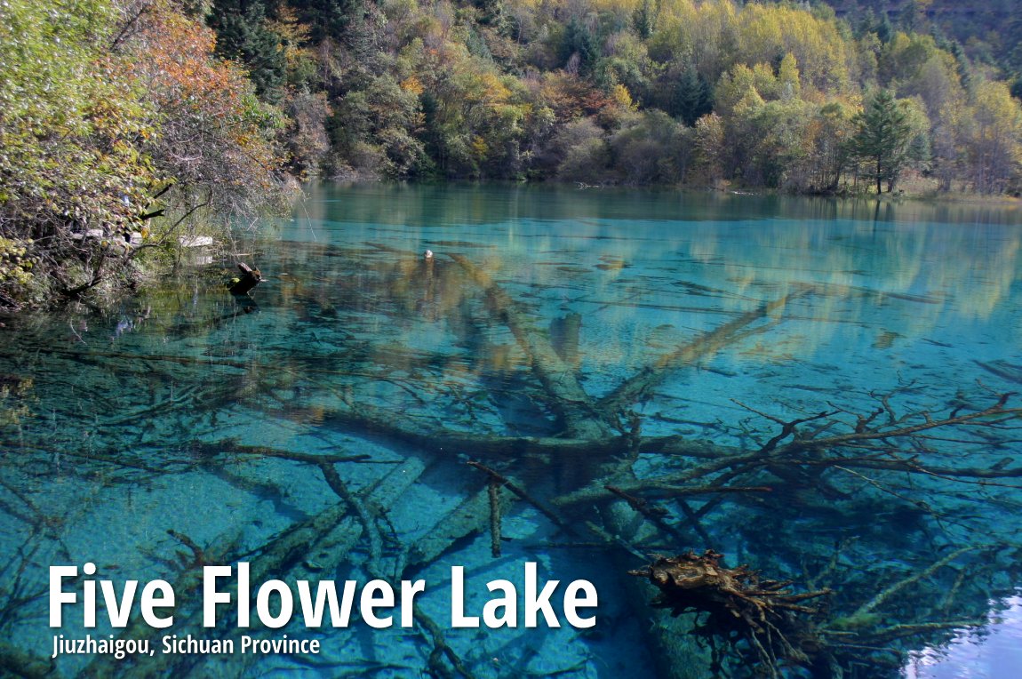 Five Flower Lake, Jiuzhaigou