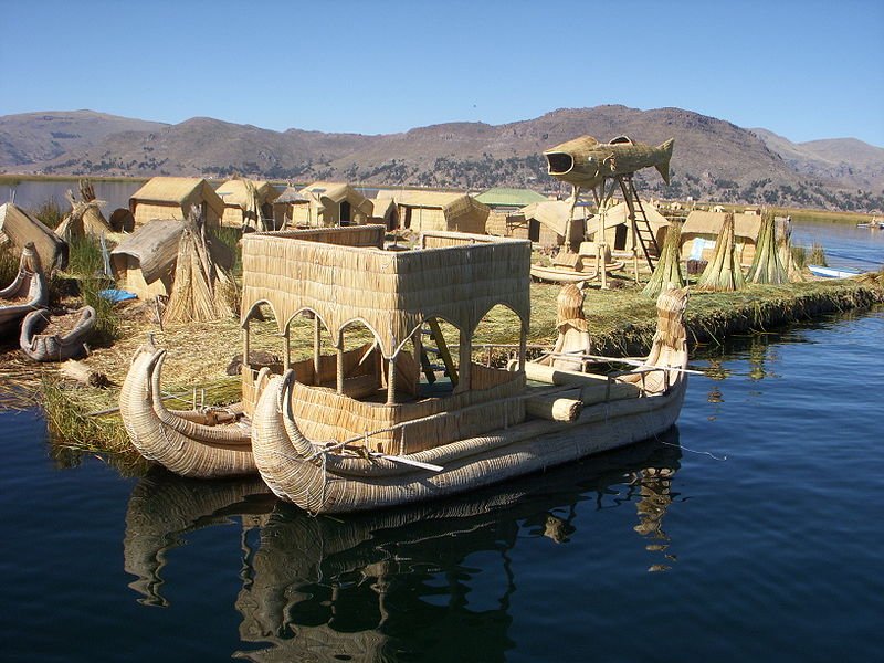 Floating islands of Puno