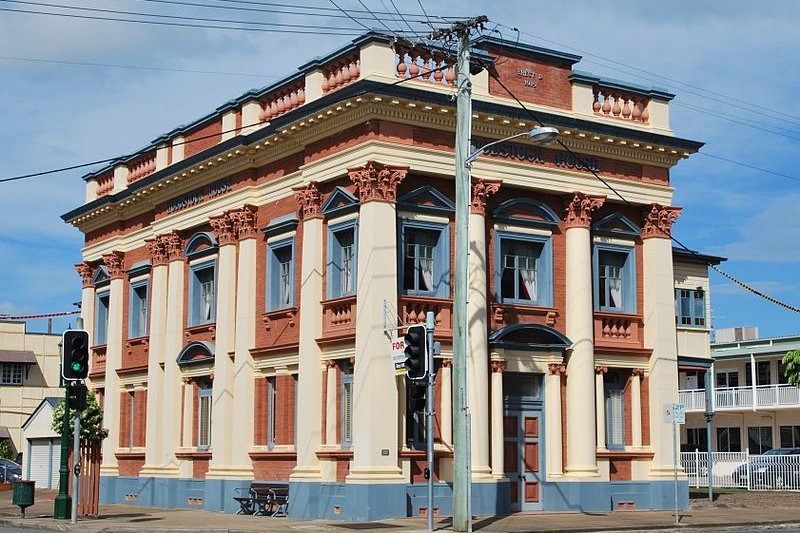 A former bank building in Maryborough