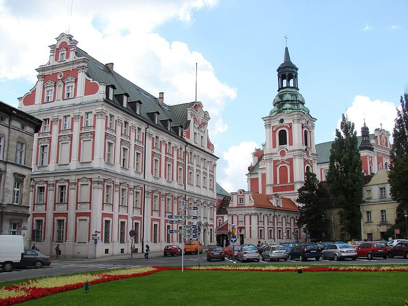 The former Jesuit complex in Poznań