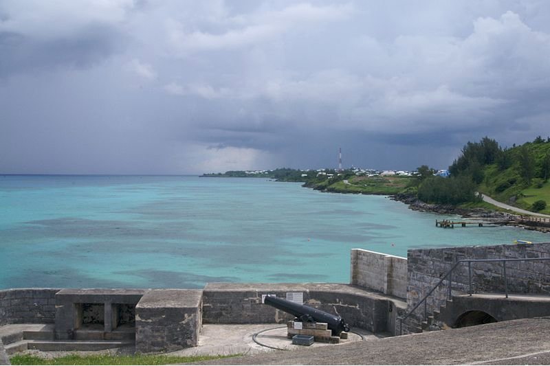 View from Fort St Catherine, Bermuda