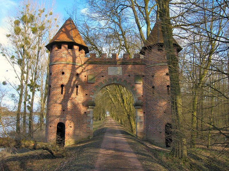 Fortress Gate at Sieglitzer Berg Park