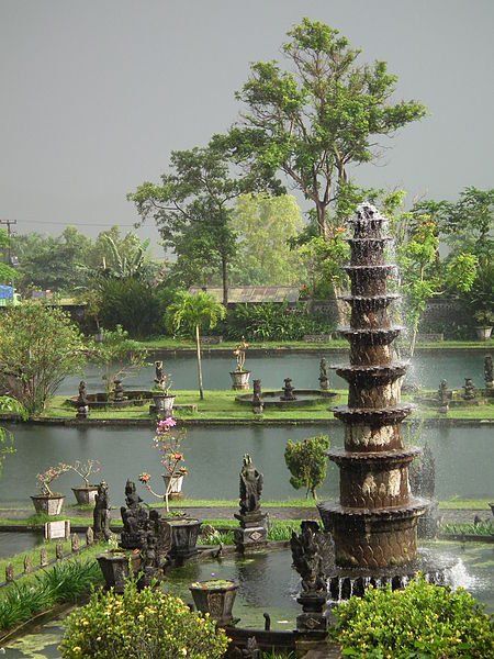 Fountain, Tirta Gangga Water Palace