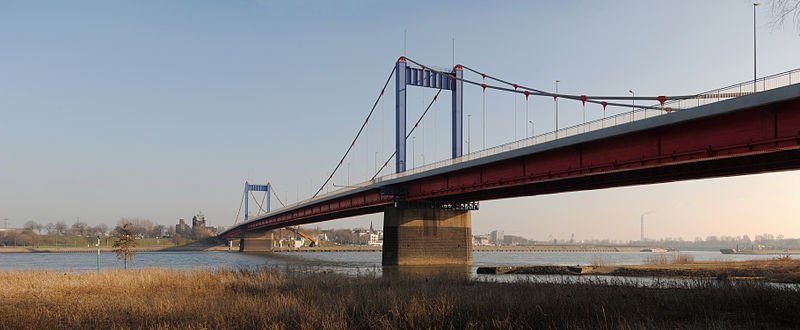 Friedrich Ebert Bridge, Duisburg, Germany