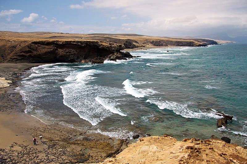 West coast of Fuerteventura, Canary Islands, Spain