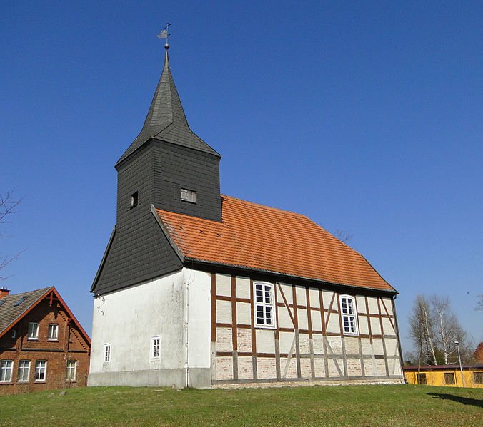 Church of Fürstensee in the Mecklenburg-Strelitz district