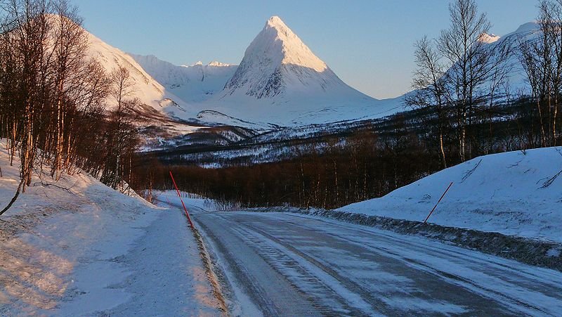 Fylkesvei 292 road, Tromsø