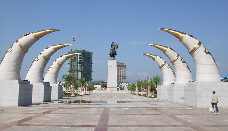 Genghis Khan Monument, Hohhot, Inner Mongolia