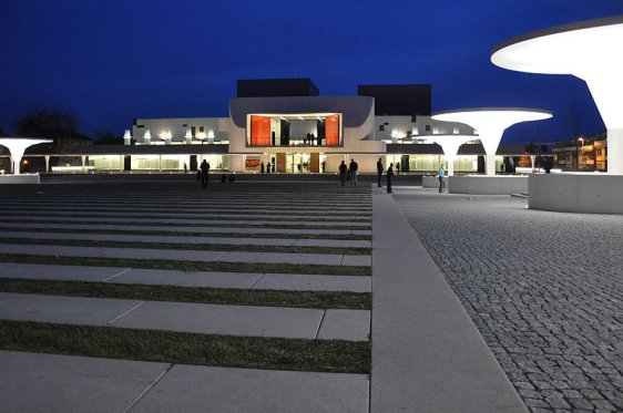 View of Georg-Büchner-Platz and the Staatstheater, Darmstadt