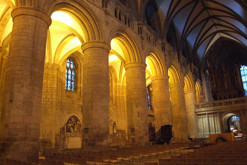 Interior of Gloucester Cathedral