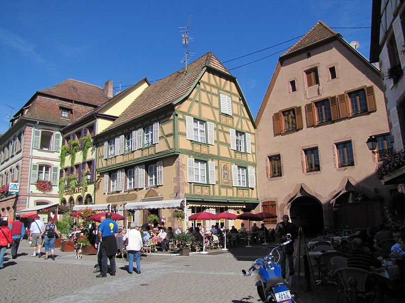 Grand rue (high street), Ribeauvillé, France