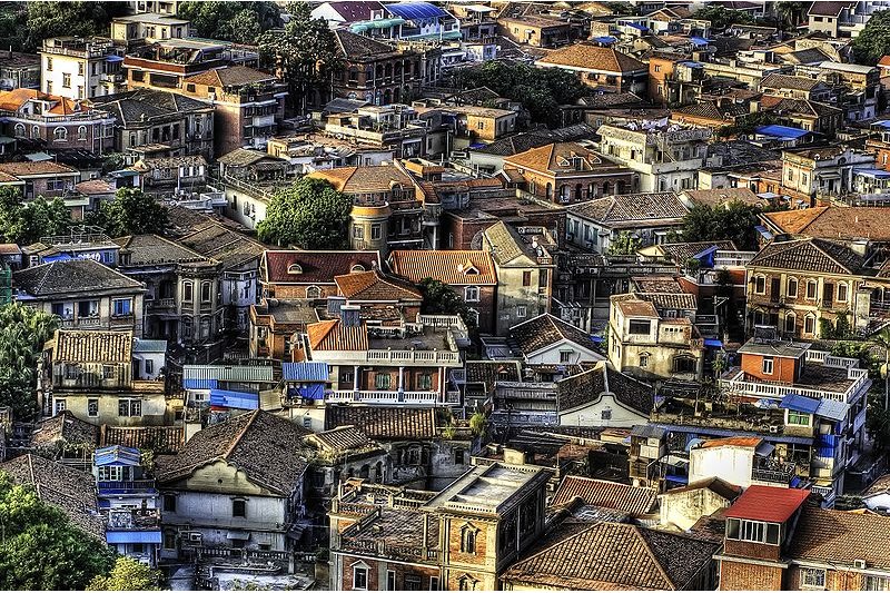 Gulangyu Island in Xiamen, Fujian Province