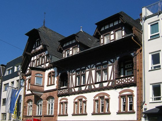 Half-timber houses of Bad Homburg