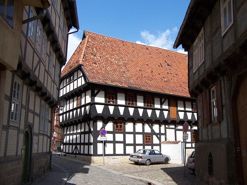 Half-timbered houses in Quedlinburg