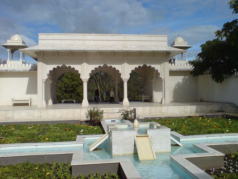 Mughal Garden at Hamilton Gardens, New Zealand