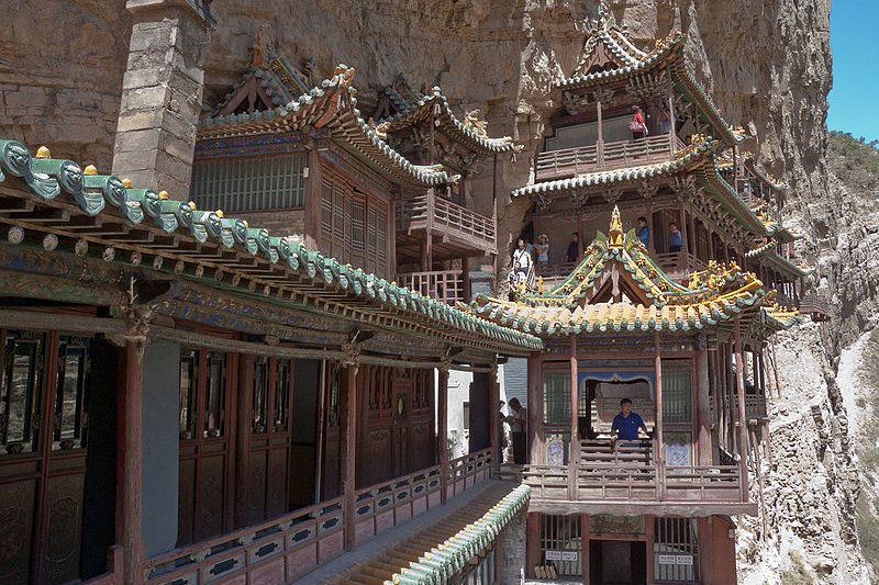 The Hanging Monastery of Hengshan, Shanxi Province