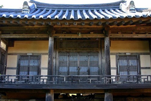 An old hanok (Korean traditional house) in Andong