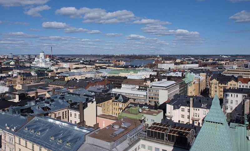 Helsinki skyline, Finland