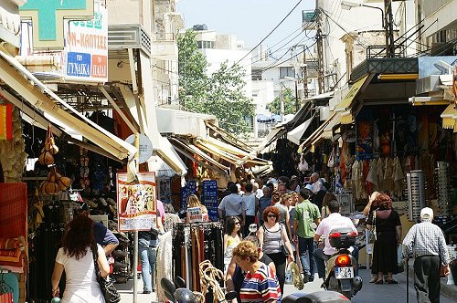 Heraklion market place