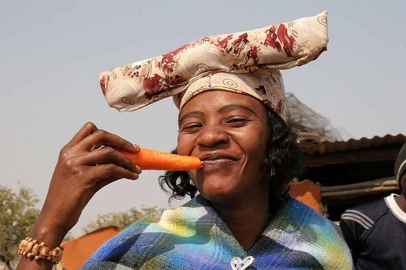 Herero woman, Namibia