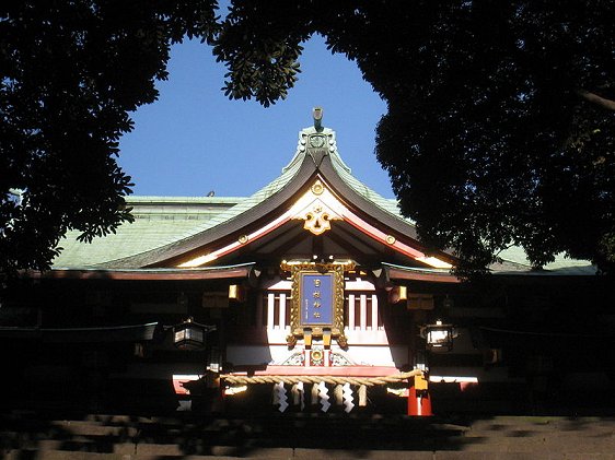 Hie Shrine in Nagatacho, Tokyo