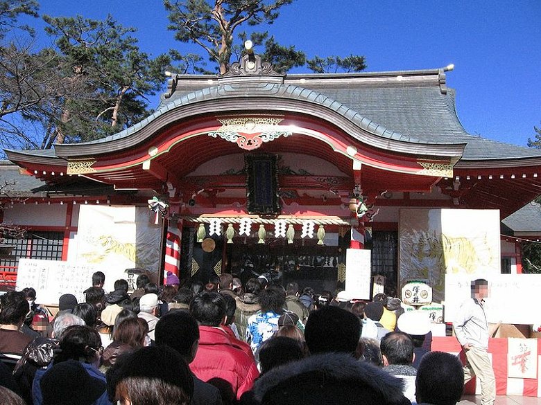 Higashifushimi Inari Jinja Shrine in Nishitokyo, Tokyo