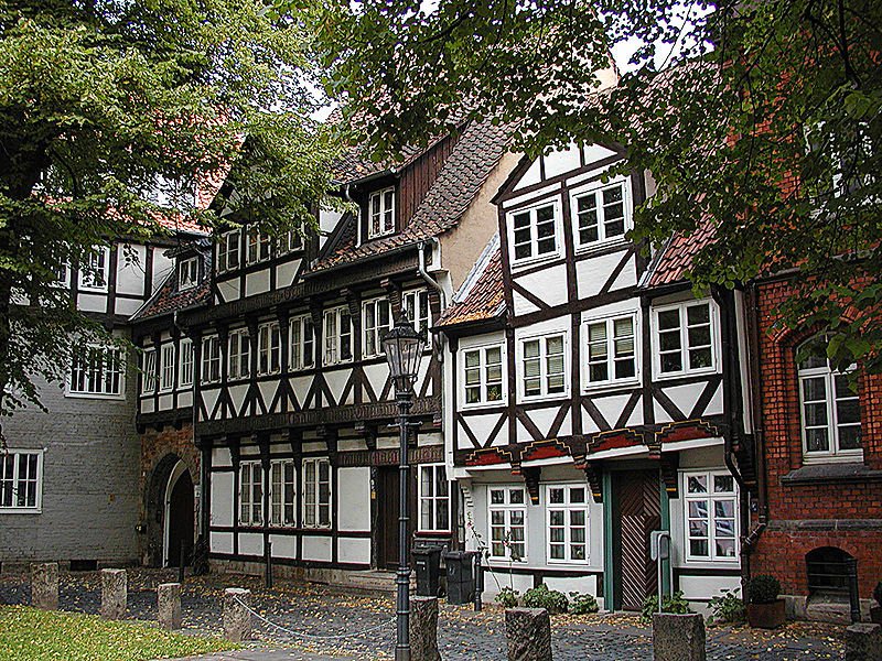 Hinter der Kichte, a timber-frame house in Brunswick