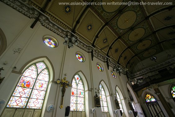 Ceiling of the Holy Rosary Church