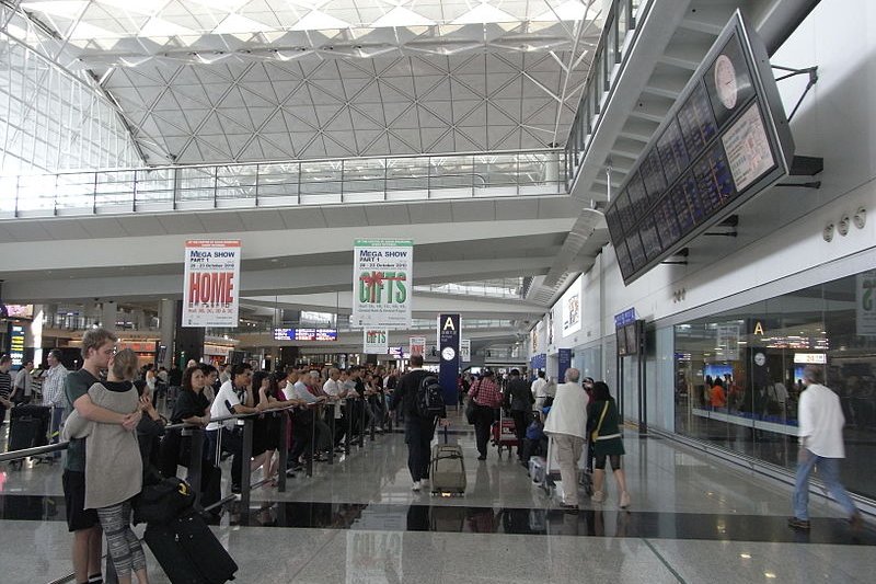 Hong Kong International Airport Arrival Hall Terminal 1