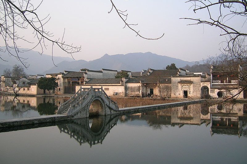 Hongcun village, China