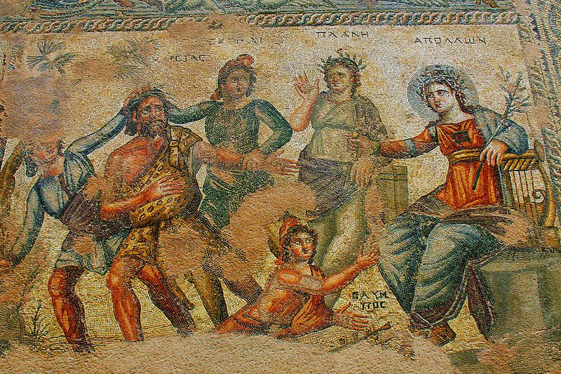 Mosaic in the House of Dionysos, Paphos