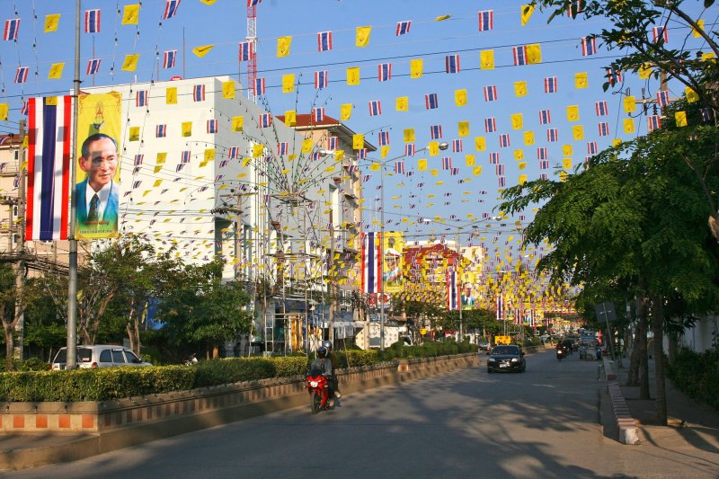 Hua Hin, during King's 84th Birthday celebrations