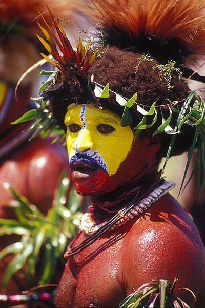 Huli Wigman of the Southern Highlands of Papua New Guinea