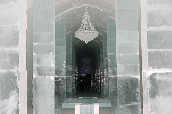 The Ice Hotel of Jukkasjärvi village, Kiruna, Sweden