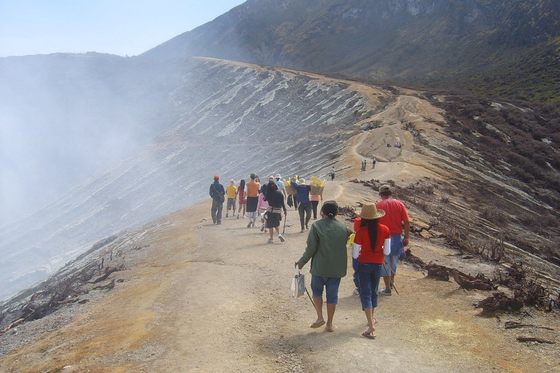 Ijen volcano, Java