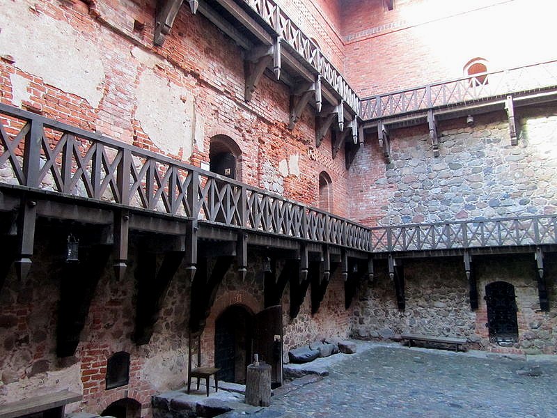 Inside Trakai Castle