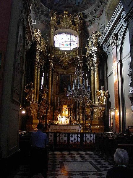 Interior of the Latin Cathedral, Lviv