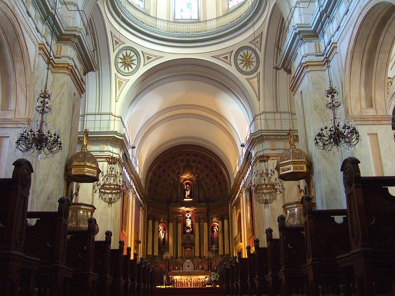 Interior of Montevideo Cathedral