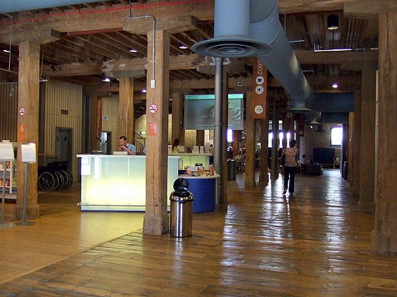 Interior of the Museum of London Docklands