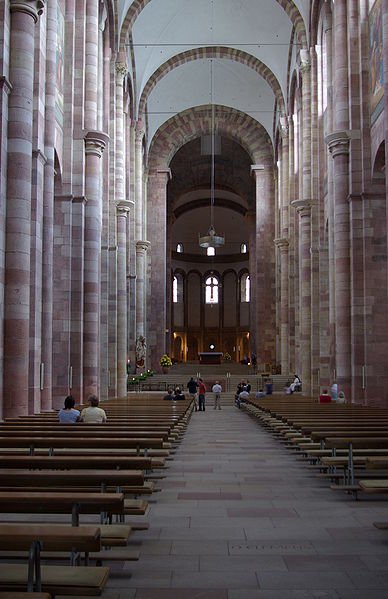 Interior of Speyer Cathedral