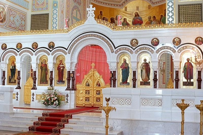 Interior of St Vododymyr's Cathedral, Sevastopol