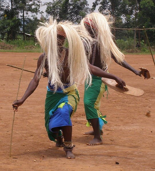 Intore dance performed at Gasogi village, Rwanda