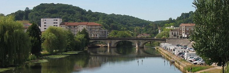 Isle River in Périgueux