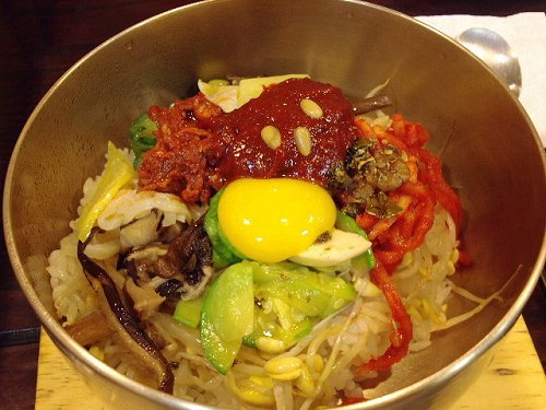 Jeonju bibimbap, the specialty of the city