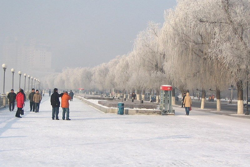 Jilin Province in winter